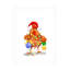Art sur toile de poule bolognaise bolognaise-104292699