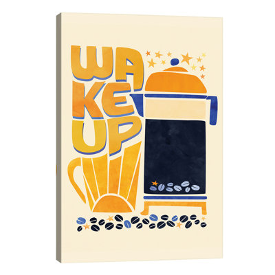 Wake Up - Wrapped Canvas Print