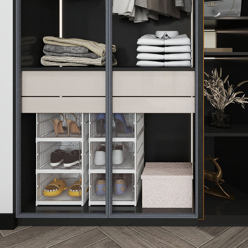 6 Pair Shoe Storage Box