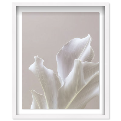 Silk Foliage I Framed Graphic Art