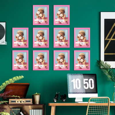 Wood Picture Frame - Set of 10