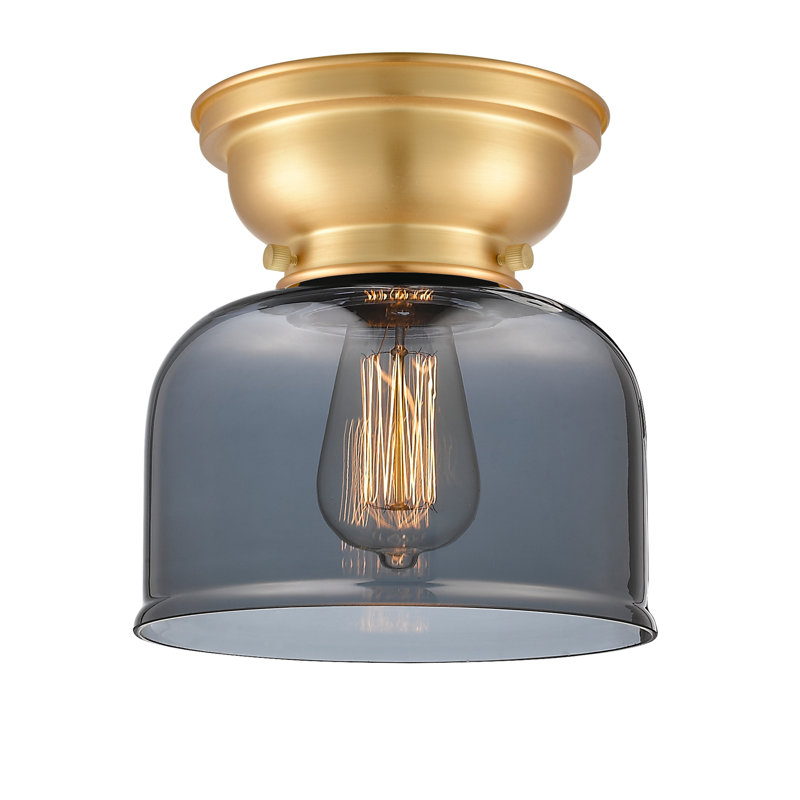Plafonnier encastré 8 lumières Moody, Plaqué couleur fumée, Or satiné, Ampoule DEL 6 watts Vinage