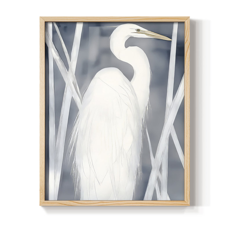 ANIMALS Series CECL XXIV, reproduction encadrée - bois massif, H 11 po x l 9 po