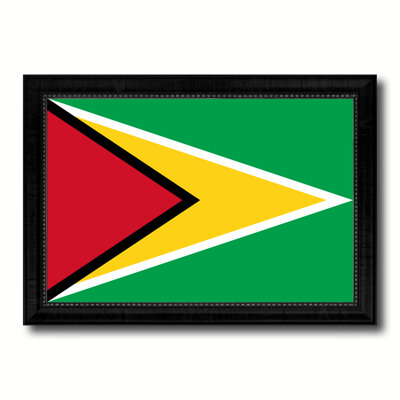 Guyana Country Flag on Canvas