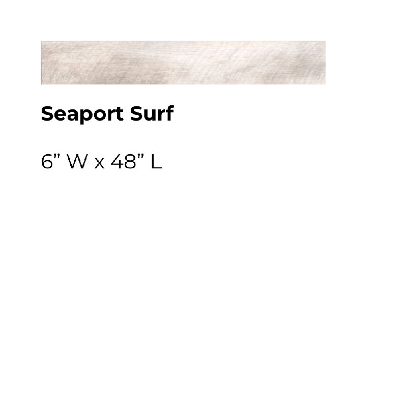 ADURA®Max with Microban® Seaport 6" x 48" x 8mm Oak WPC Luxury Vinyl Plank w/ 20mil wearlayer, Seaport Surf
