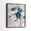 Touch of Teal Arrangement I-Premium, reproduction encadrée prête à accrocher - aucun clou requis - aucun clou requis-370319047-370319046