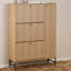 Roscigno 12 Pair Flip Down Shoe Storage