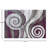 Aliodija Modern Swirl Design Olefin Area Rug-913781199