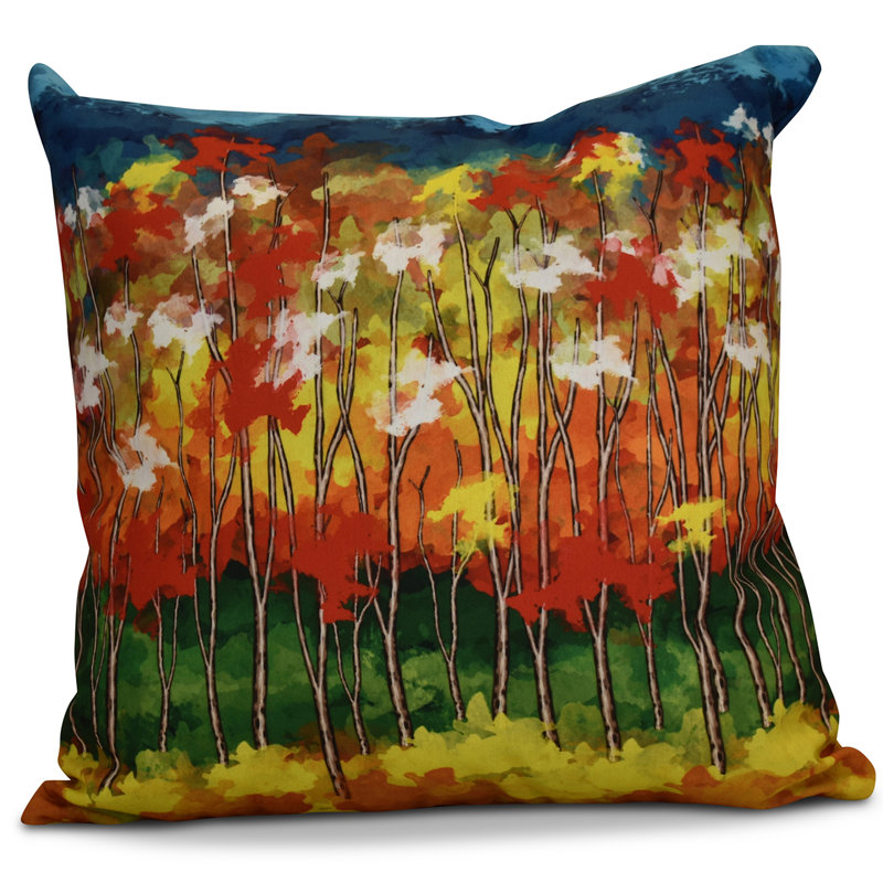 Housse de coussin euro florale