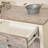 Islamorada - Sideboard with Wine Rack - Dapple Grey and Blanc Finish