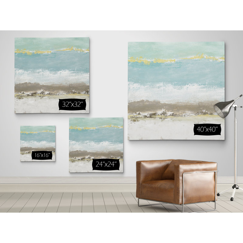 Peaceful Reverie - reproduction d'art, H 16 po x l 16 po x P 1,5 po, Toile tendue