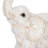 Waxler Resin and Polyresin Elephant Figurine - Elegant Decorative Accent Sculpture in Casual Contemporary Style-1098426758-1098426754