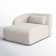 Anson Upholstered Left Arm Chaise