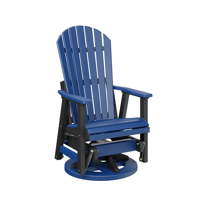 Fauteuil coulissant berçant berlinois berlinois, Pacific Blue Top/Black Base