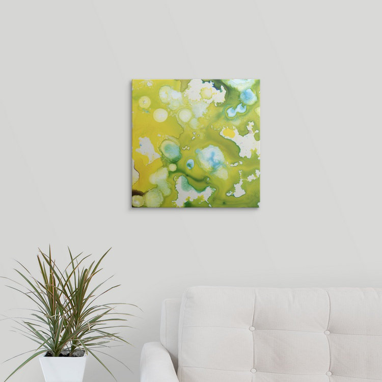 « ii » jennifer grolier, impression Satellite, H 35 po x l 35 po x P 1,5 po, Toile