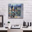 Toile épique Graffiti «Tuscany Hillside 1» par Allayn Stevens, 18 po x 18 po-150346944