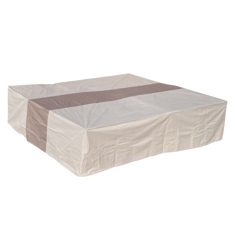 Outdoor Patio Sofa Cover, 28" H x 91" W x 91" D