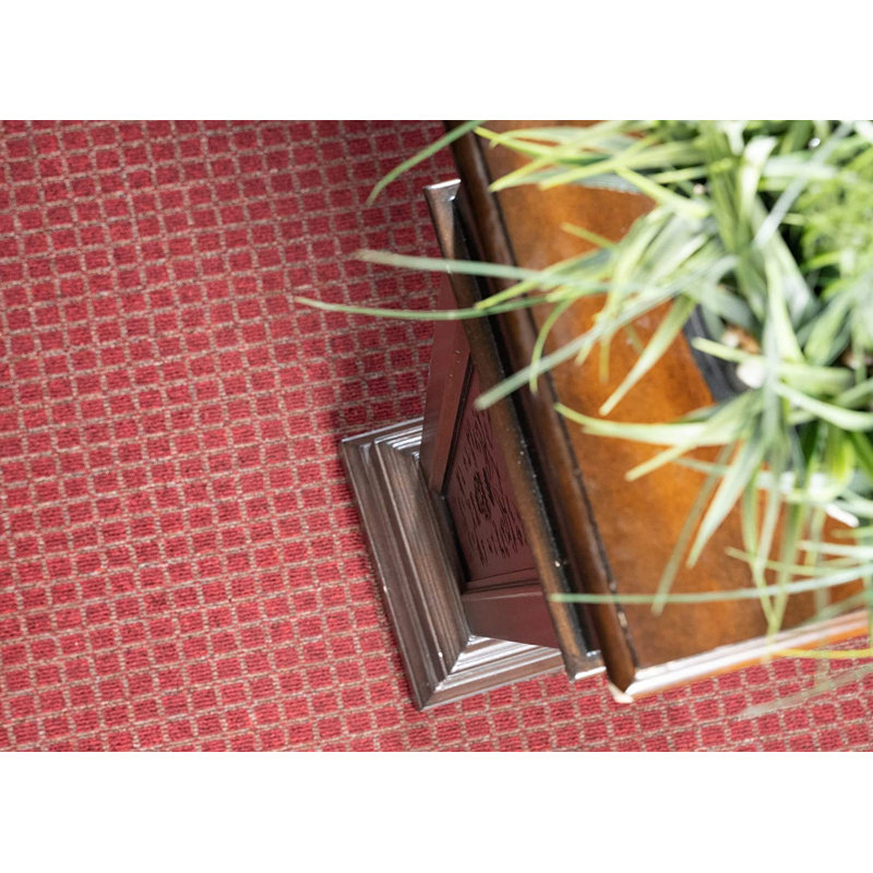 Ensemble de tapis intérieur / extérieur en polyester touffeté à la machine Greyley, Carré 3 pi