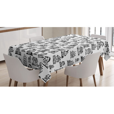 City Geometric Tablecloth