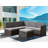VanGogh 6 - Person Patio Conversation Set with Cushions-1174491193
