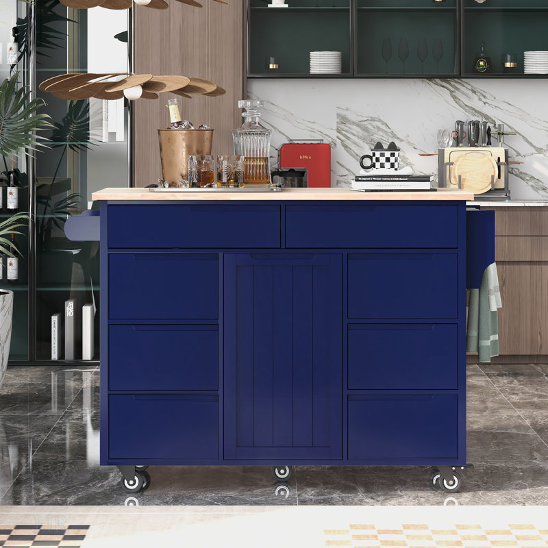 Store de cuisine avec comptoir en bois d'hévéa Store