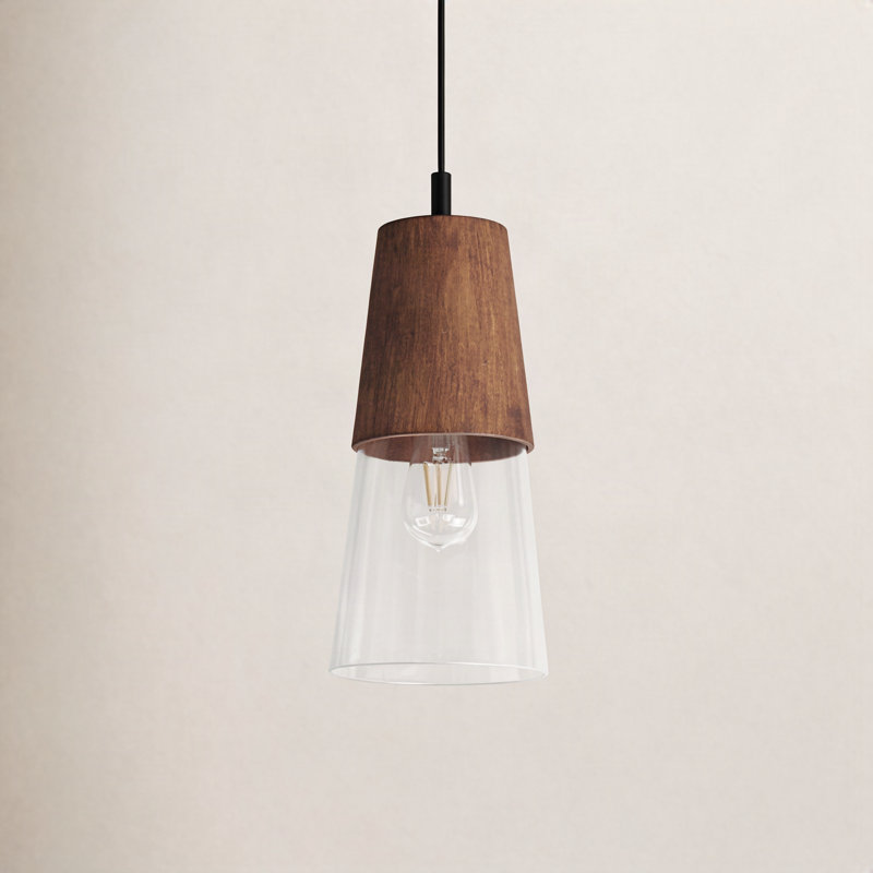 Remora 1 - Light Single Pendant, 13" H x 6.5" W x 6.5" D