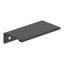 Poignée d'armoire noire matte 3 pouces (76 mm) Streamline II - paquet de 10