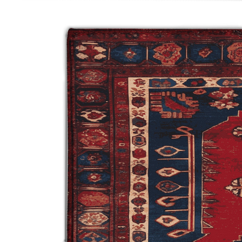 Tapis turc intérieur et extérieur brun, Rectangulaire 2 pi x 3 pi