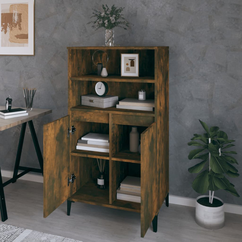 Jibberding 60cm Sideboard, Smoked Oak