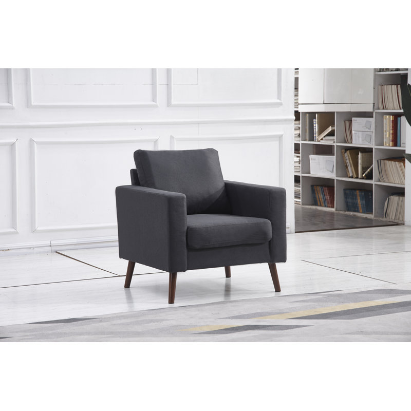 Ensemble de salon 3 pièces Jaimelynn, Polyester gris foncé