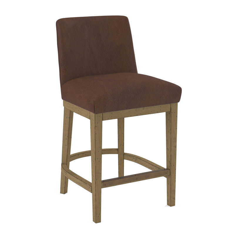 Upholstered Stool, Applause Coconut Husk, White