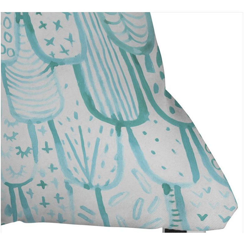 Coussin extérieur, 16 po x 16 po, Bleu