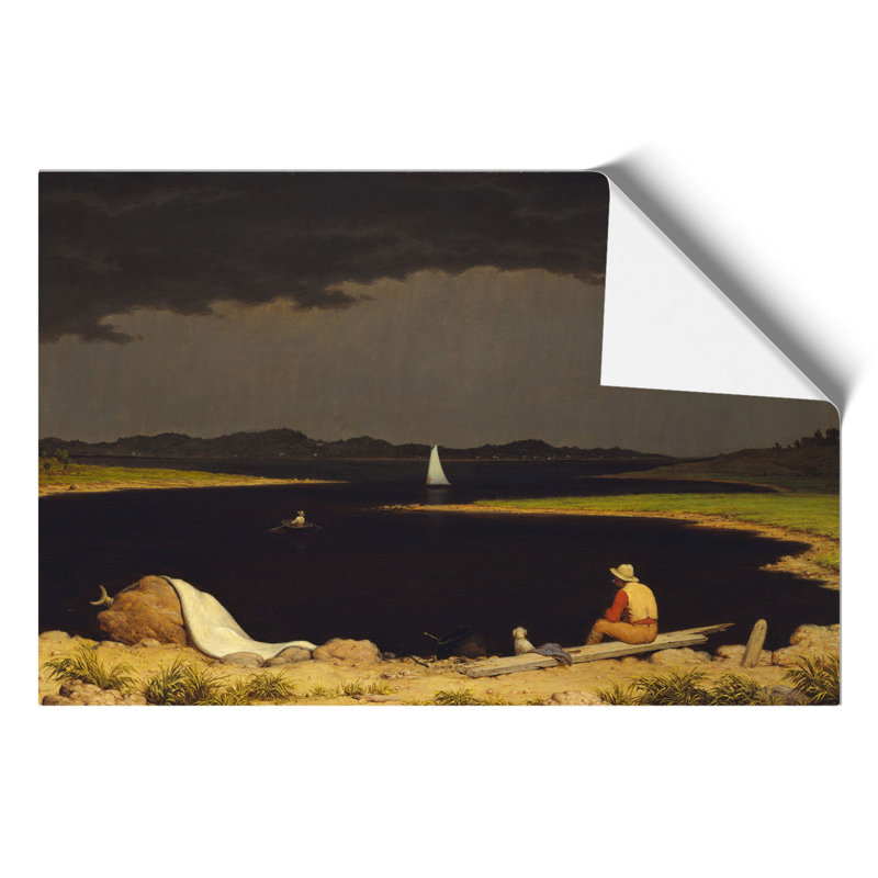 Approaching Thunder Storm by Martin Johnson Heade - No Frame Print, 42cm H x 59cm W x 0.1cm D
