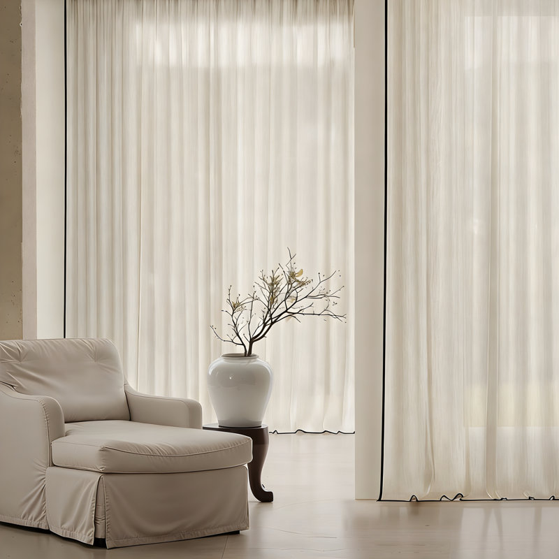 Curtain For Living Room Window Curtains For Bedroom 2 Panels, 70.86" W x 98.42" L