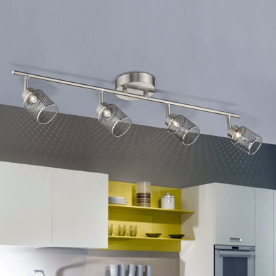 Graysyn 29.76'' 4 -Light Track Kit with Dimmable