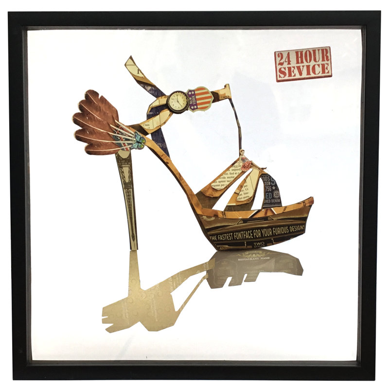 Shoe - Square Painting