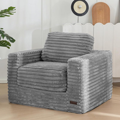 Medium Bean Bag Chair Floor Sofa by MAXYOYO