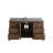 Atlanta Teak 60'' Single Bathroom Vanity with Quartz Top