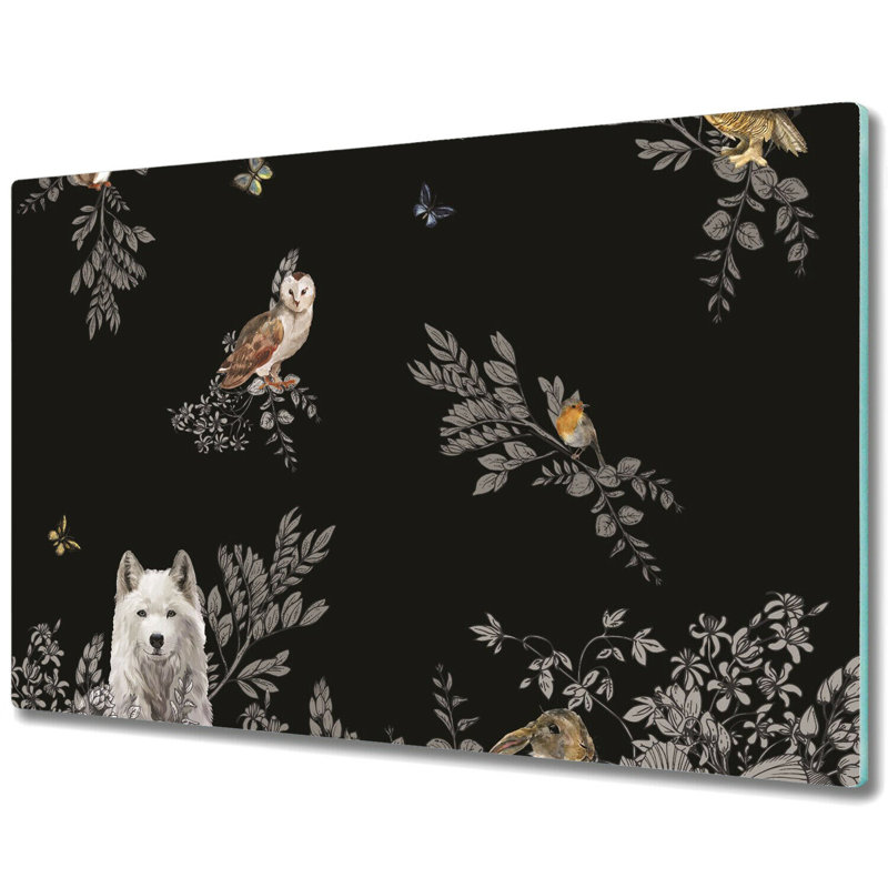 Clarkshire Tempered Glass Chopping Board, 52cm x 60cm