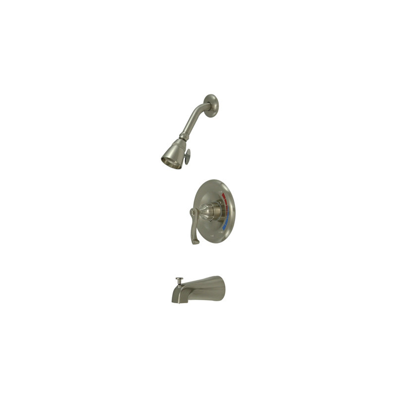 Royal Trim Kit with French Lever Handles, Brushed Nickel