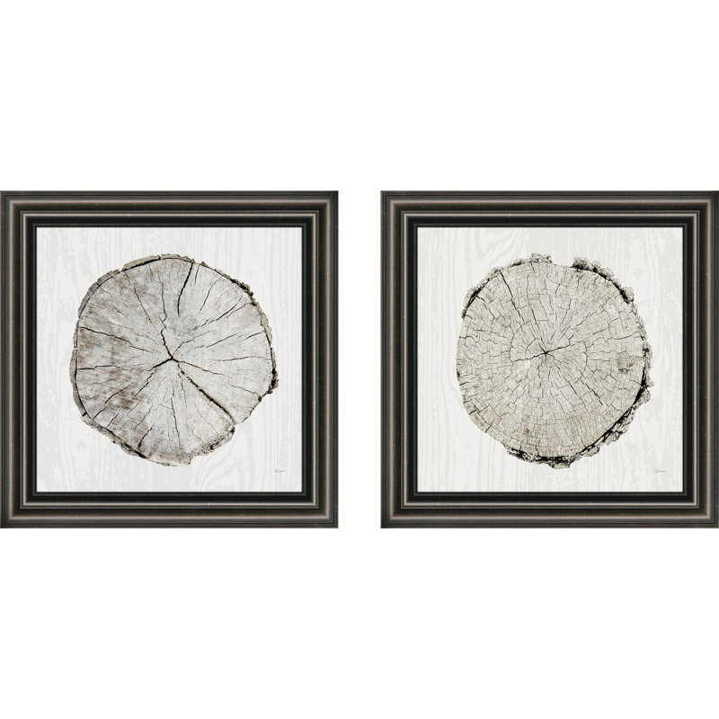 Woodland Years I-ensemble de 2 reproductions d’art encadrées sur papier