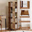179.5cm H x 42cm W Bamboo / Rattan Standard Bookcase