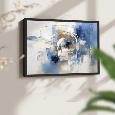 Abstract Series-CLXV -Framed Print - Restickable