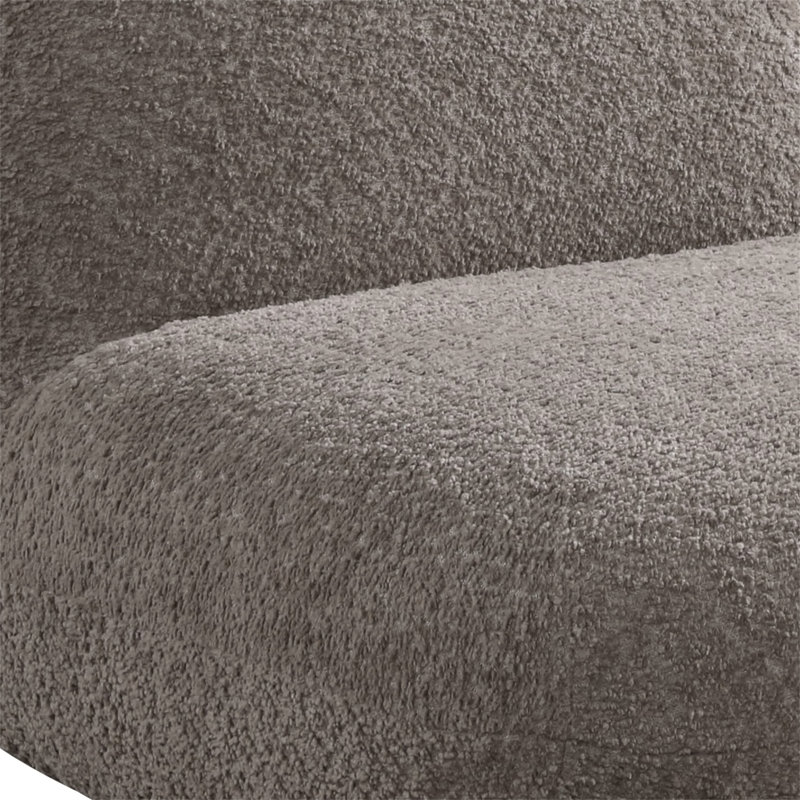 Fauteuil pour enfants en chenille brun 21,5 po Weston, 23" H x 26.5" W x 21.5" D, Chenille brun