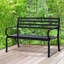 Aalexus Metal Outdoor Bench
