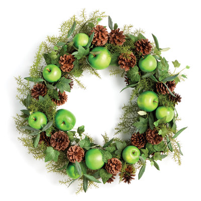 24" Polyvinyl Chloride (PVC) Wreath