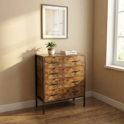 Metal Rectangle Accent Chest