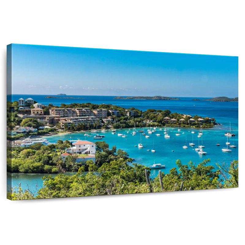 Gillard Saint John Island Yachts, 16'' H x 24'' W