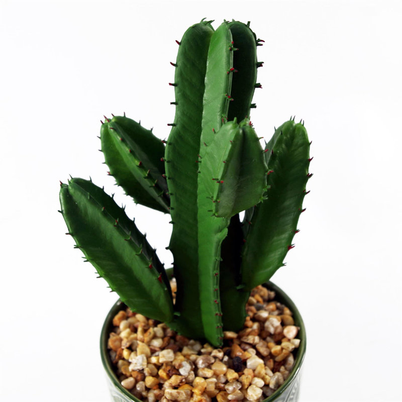 23cm Faux Plant in Ceramic Pot