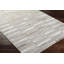 Soriah Cowhide Striped Area Rug in Black-1174282751